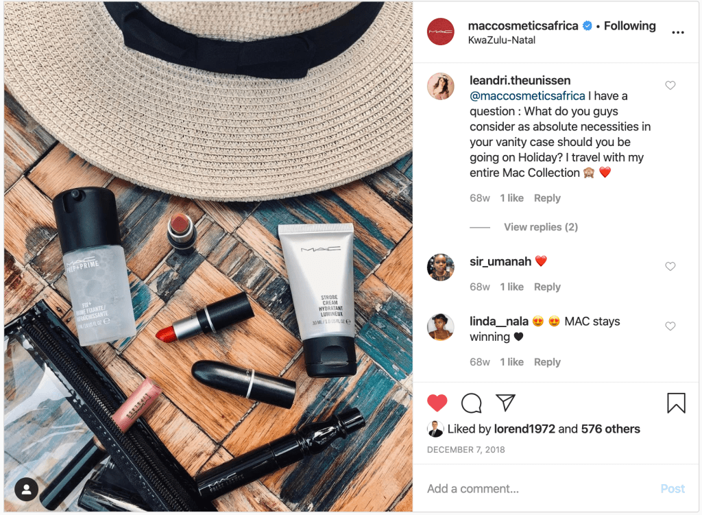 Regrammed influencer content secured through product drops, events, partnerships and relationship building