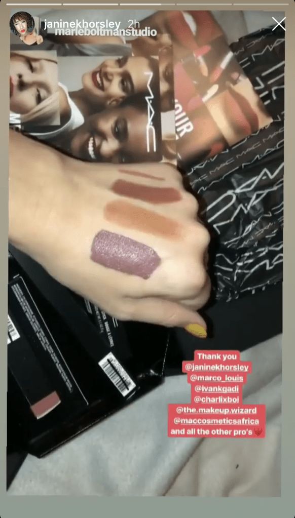 User generated and influencer content earned at the public activation and through product seeding